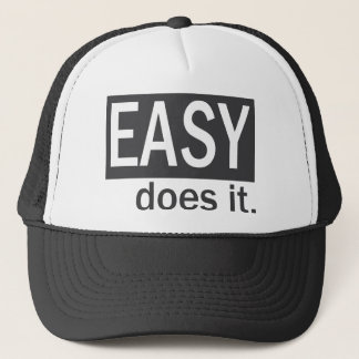 Casquette Facile le fait Drk Gry/blanc
