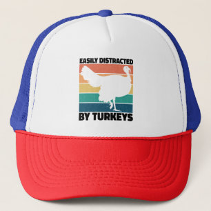 Casquette Facilement Distrait Par Les Dindons Chasse Amateur