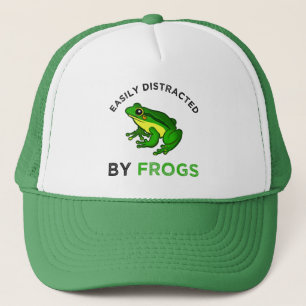 Casquette Facilement Distrait Par Les Grenouilles