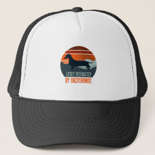 Casquette Facilement Distrait Par Les Promenades De Dachshun
