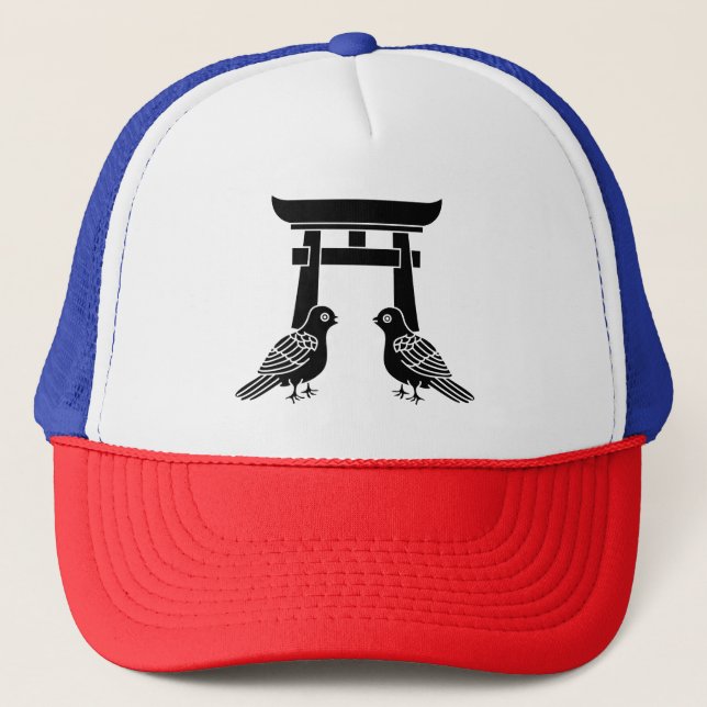 Casquette Facing doves and Torii (Devant)
