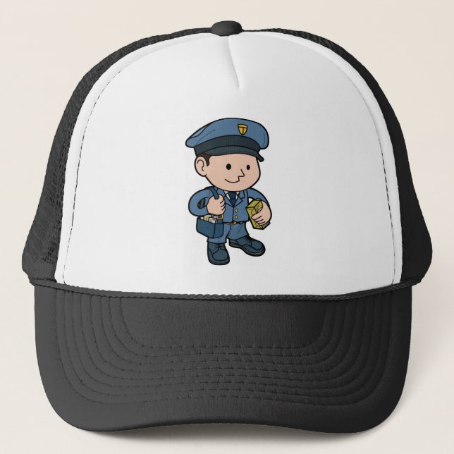 Casquette facteur ou Courrier-man (Devant)