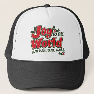 Casquette fade fade de camionneur du monde de joie
