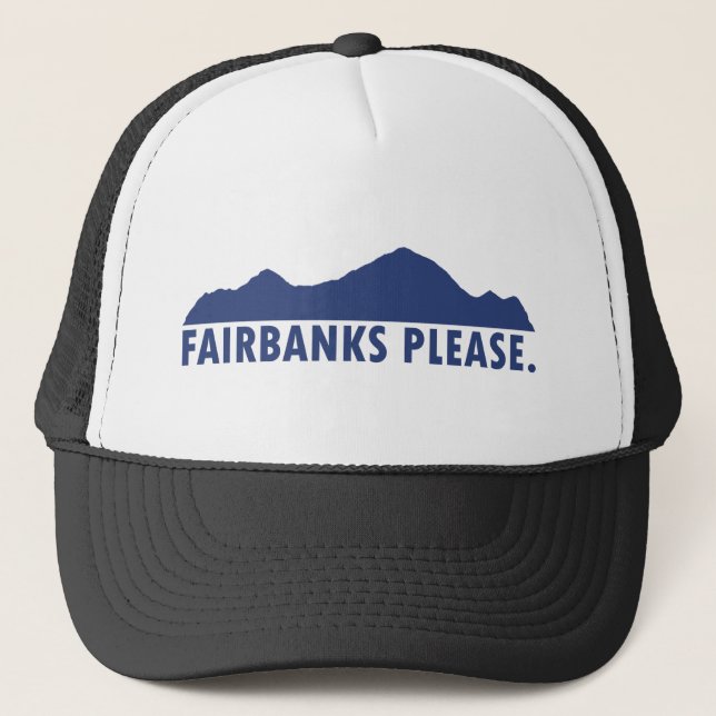 Casquette Fairbanks Alaska S'il vous plaît (Devant)