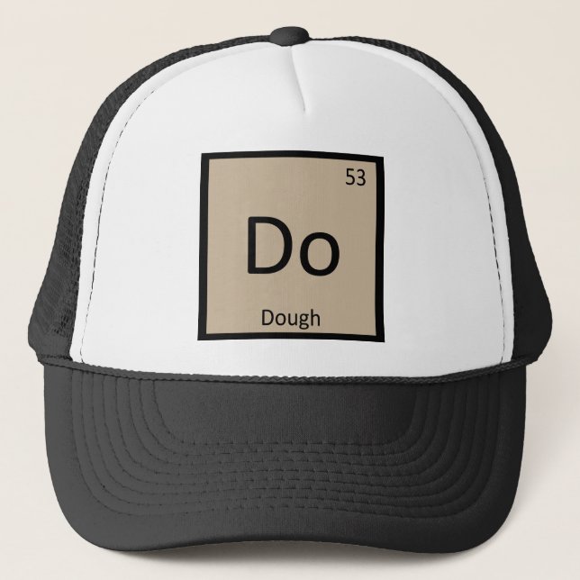 Casquette Faire - Chimie de la Pâte Symbole du Tableau Pério (Devant)