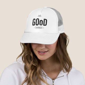 Casquette Faire de bonnes choses