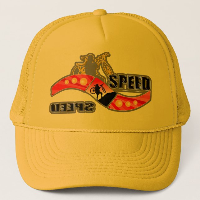 Casquette Faire du vélo extrême (Devant)