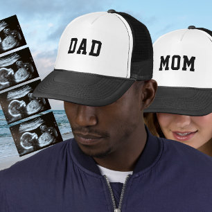 Casquette Faire-part de grossesse bébé Révéler papa