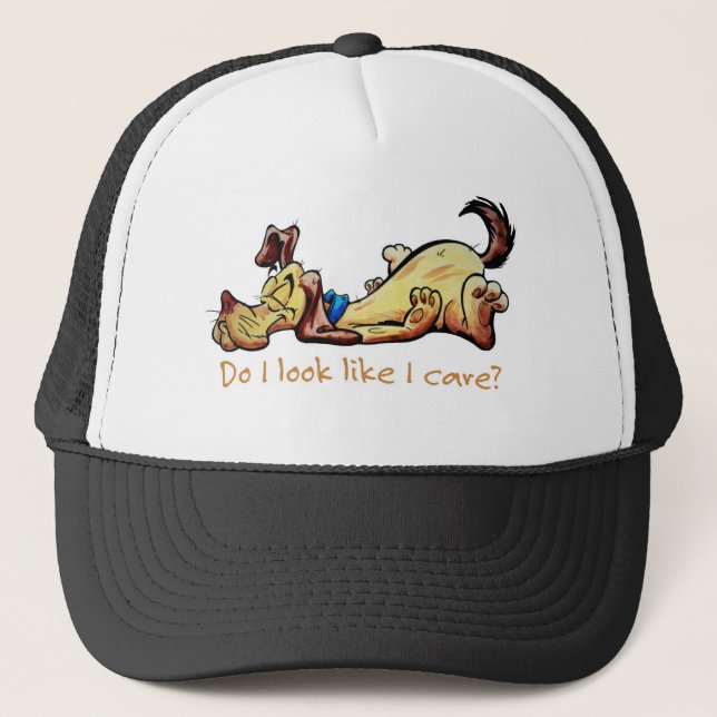 Casquette Fais je regarde comme je m'inquiète (Devant)