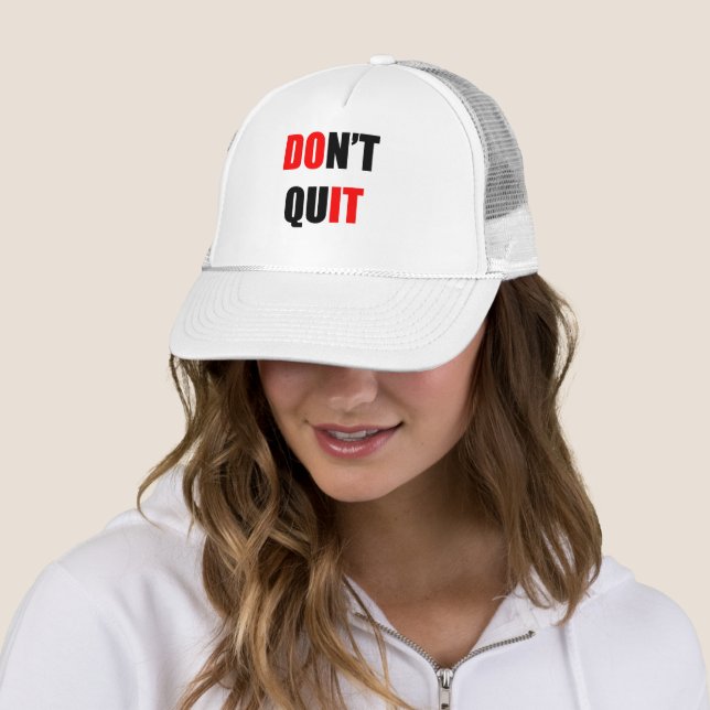 Casquette Fais-le ! Ne démissionne pas (En situation)