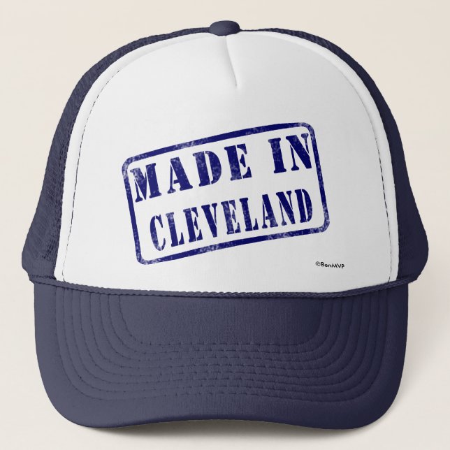 Casquette Fait à Cleveland (Devant)