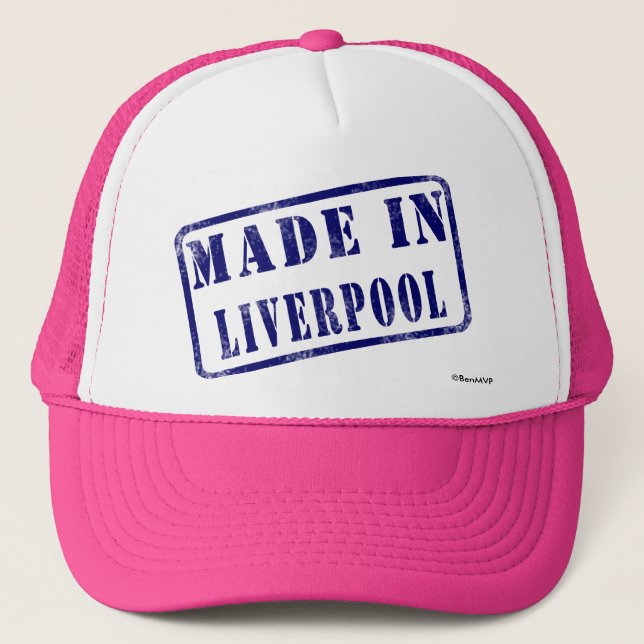 Casquette Fait à Liverpool (Devant)