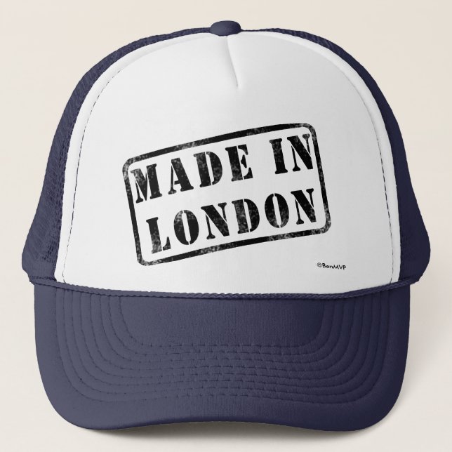 Casquette Fait à Londres (Devant)