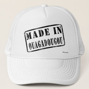 Casquette Fait à Ouagadougou