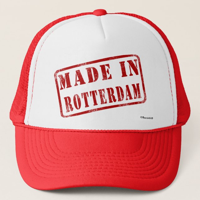 Casquette Fait à Rotterdam (Devant)