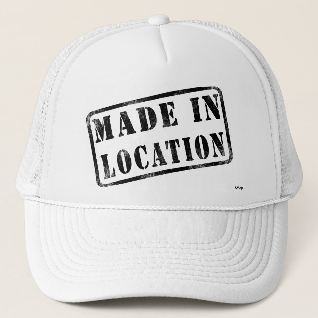 Casquette Fait dans… (Devant)