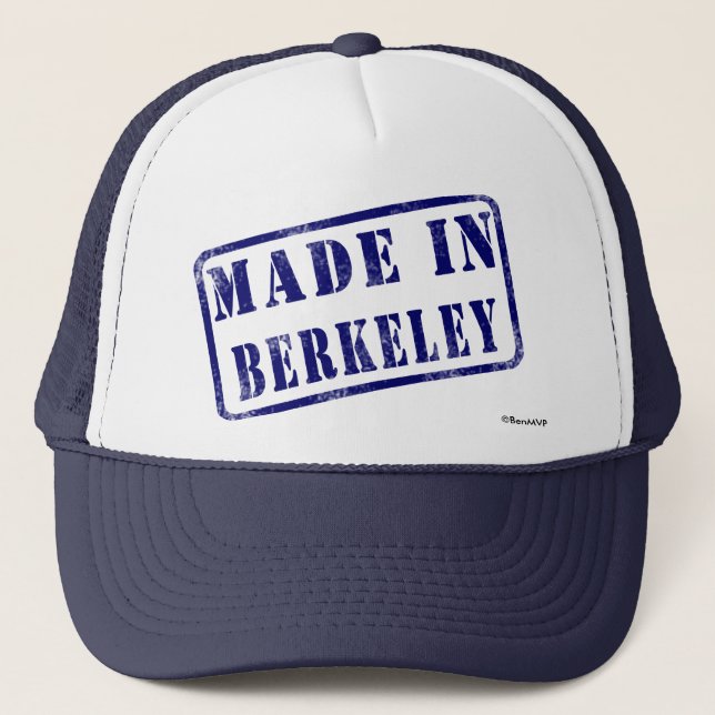Casquette Fait dans Berkeley (Devant)
