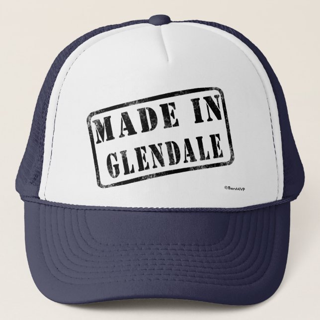 Casquette Fait dans Glendale (Devant)