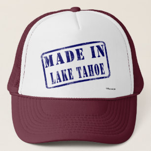 Casquette Fait dans le lac Tahoe