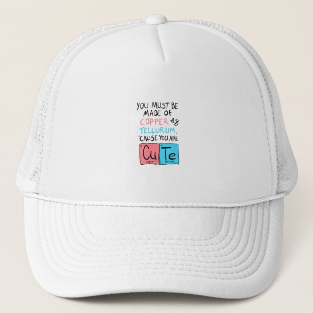 Casquette Fait de Cooper Cute (Devant)