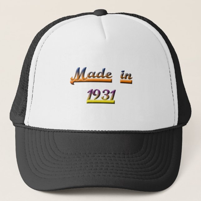 CASQUETTE FAIT EN 1931 (Devant)