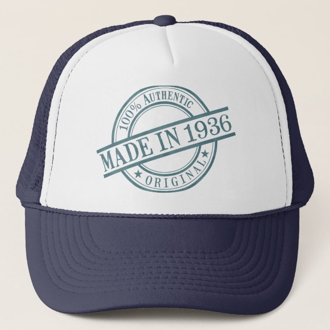 Casquette Fait en 1936 (Devant)