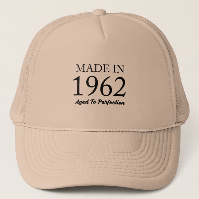 Casquette Fait en 1962 (Devant)