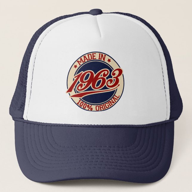 Casquette Fait En 1963 (Devant)