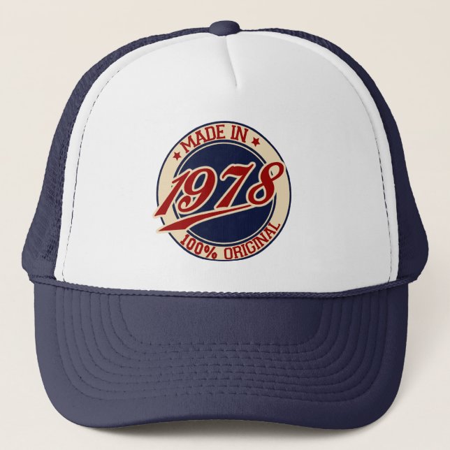 Casquette Fait En 1978 (Devant)