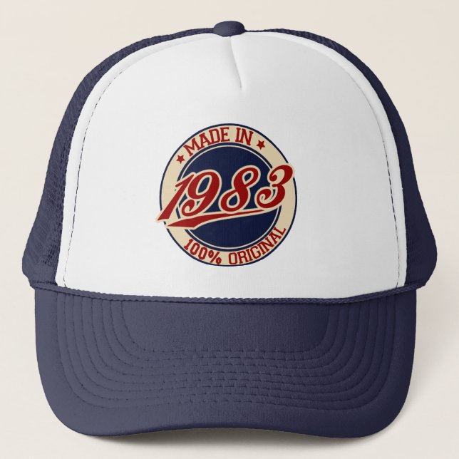 Casquette Fait En 1983 (Devant)