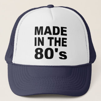 Casquette Fait pendant les années 80 - anniversaire