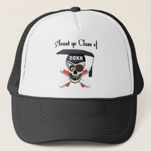 Casquette fait sur commande d'année de pirate