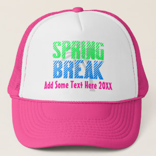 Casquette fait sur commande de camionneur de
