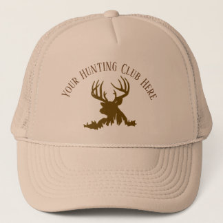Casquette fait sur commande de club de chasse