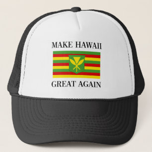 Casquette FAITES à HAWAÏ le GRAND ENCORE - drapeau de Kana