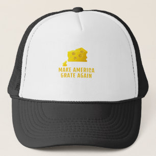 Casquette Faites l'Amérique râper encore - le fromage drô