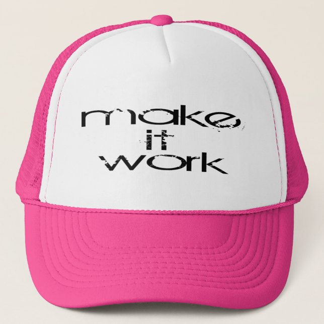 Casquette Faites-lui le travail 4,0 (Devant)