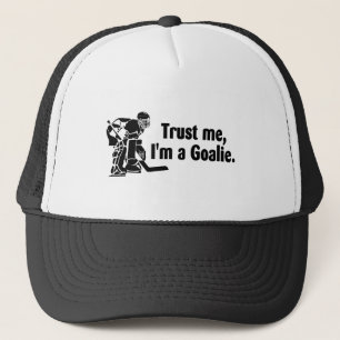 Casquette Faites-moi confiance Im un hockey de gardien de