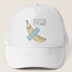 Casquette Faites-moi confiance Je suis Art, Banane avec band