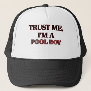 Casquette Faites-moi confiance je suis UN GARÇON de PISCINE