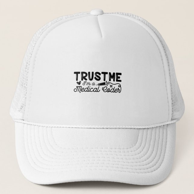 Casquette Faites-moi confiance Je suis un programmeur ICD Co (Devant)