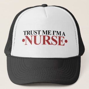 Casquette Faites-moi confiance Je suis une INFIRMIÈRE