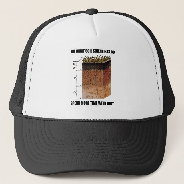 Casquette Faites quels scientifiques de sol dépensent plus (Devant)