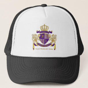 Casquette Faites votre propre manteau de l'emblème de
