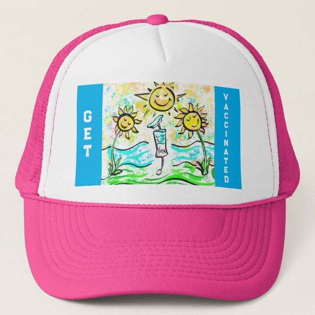 CASQUETTE FAITES-VOUS VACCINER    (Devant)