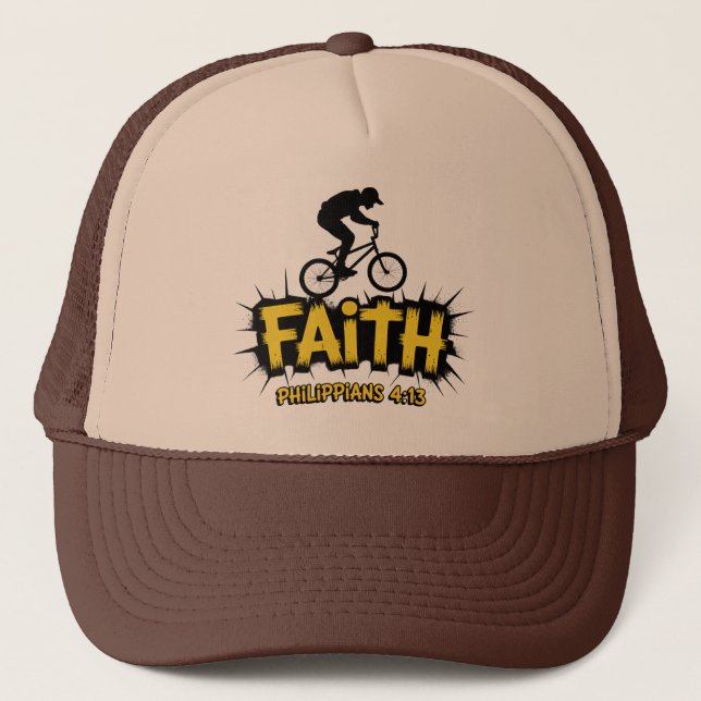 Casquette Faith BMX Christian (Devant)