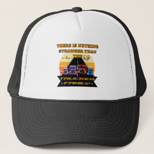 Casquette Famille de camionneurs Parents forts Enfants Bond 
