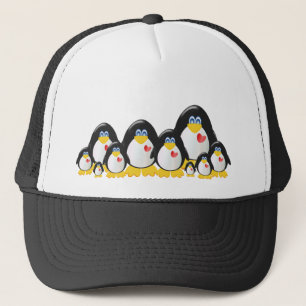 Casquette Famille de pingouin