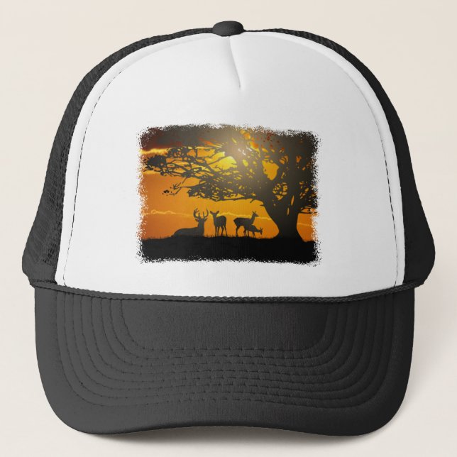 Casquette Famille des cerfs (Devant)