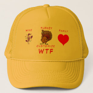 Casquette Famille WTF Wine Turkey Thunder_Cove